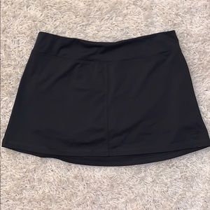 black champion tennis/athletic skirt